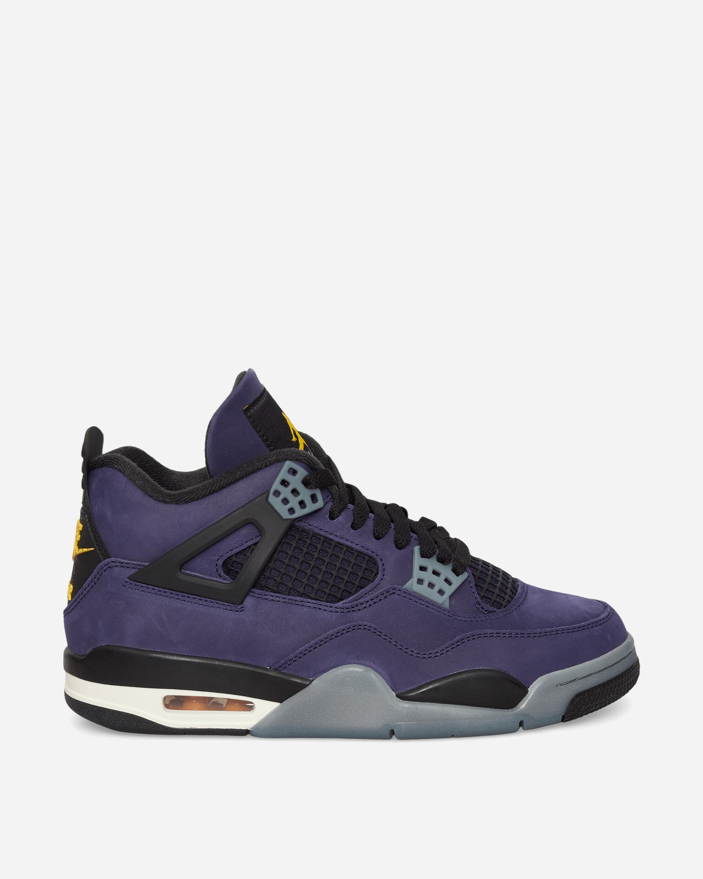 Nike Jordan Air Jordan 4 Retro Men's Shoes Imperial Purple/Multi-Color-Mu Sneakers Mid FV5029-500
