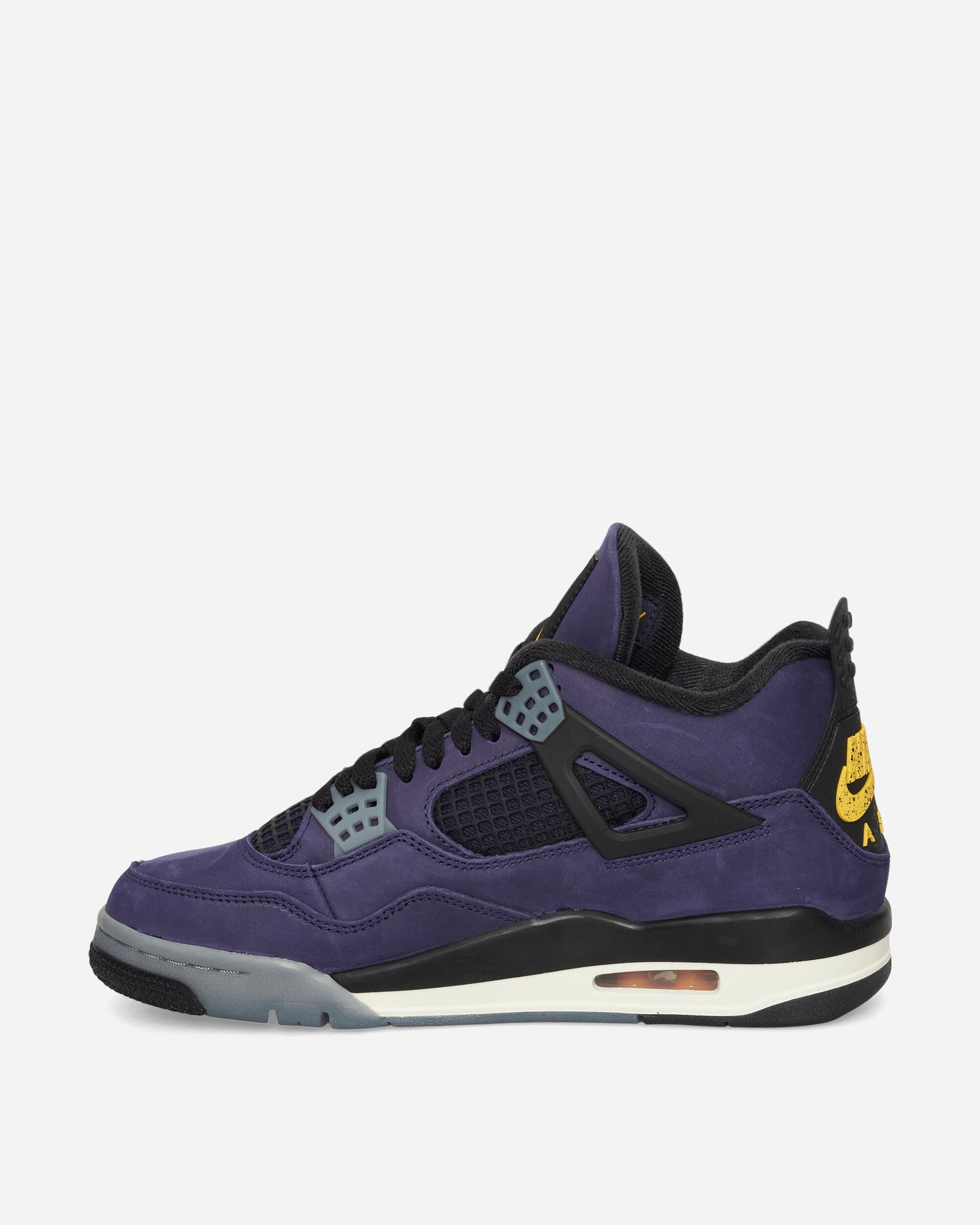 Nike Jordan Air Jordan 4 Retro Men's Shoes Imperial Purple/Multi-Color-Mu Sneakers Mid FV5029-500