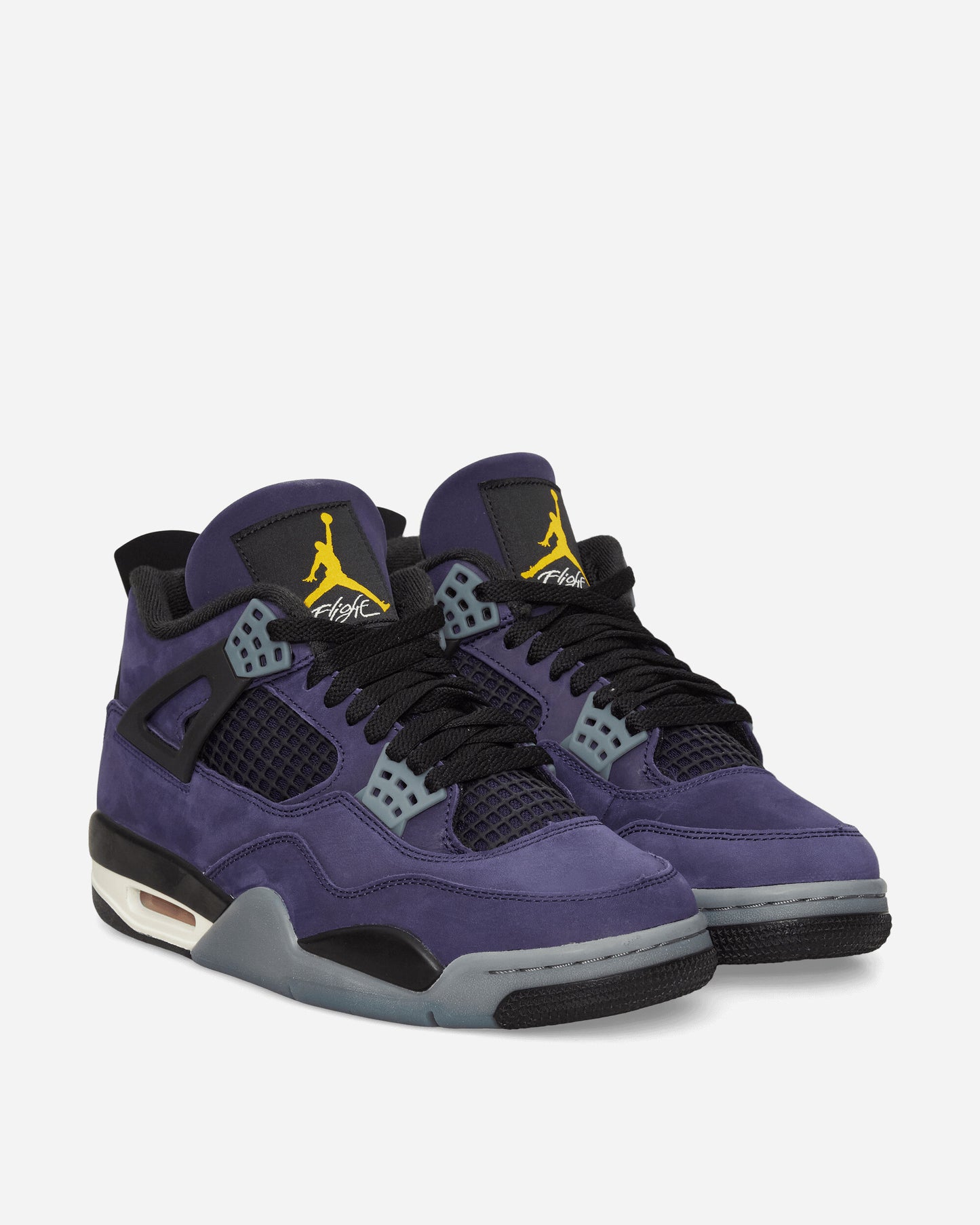 Nike Jordan Air Jordan 4 Retro Men's Shoes Imperial Purple/Multi-Color-Mu Sneakers Mid FV5029-500