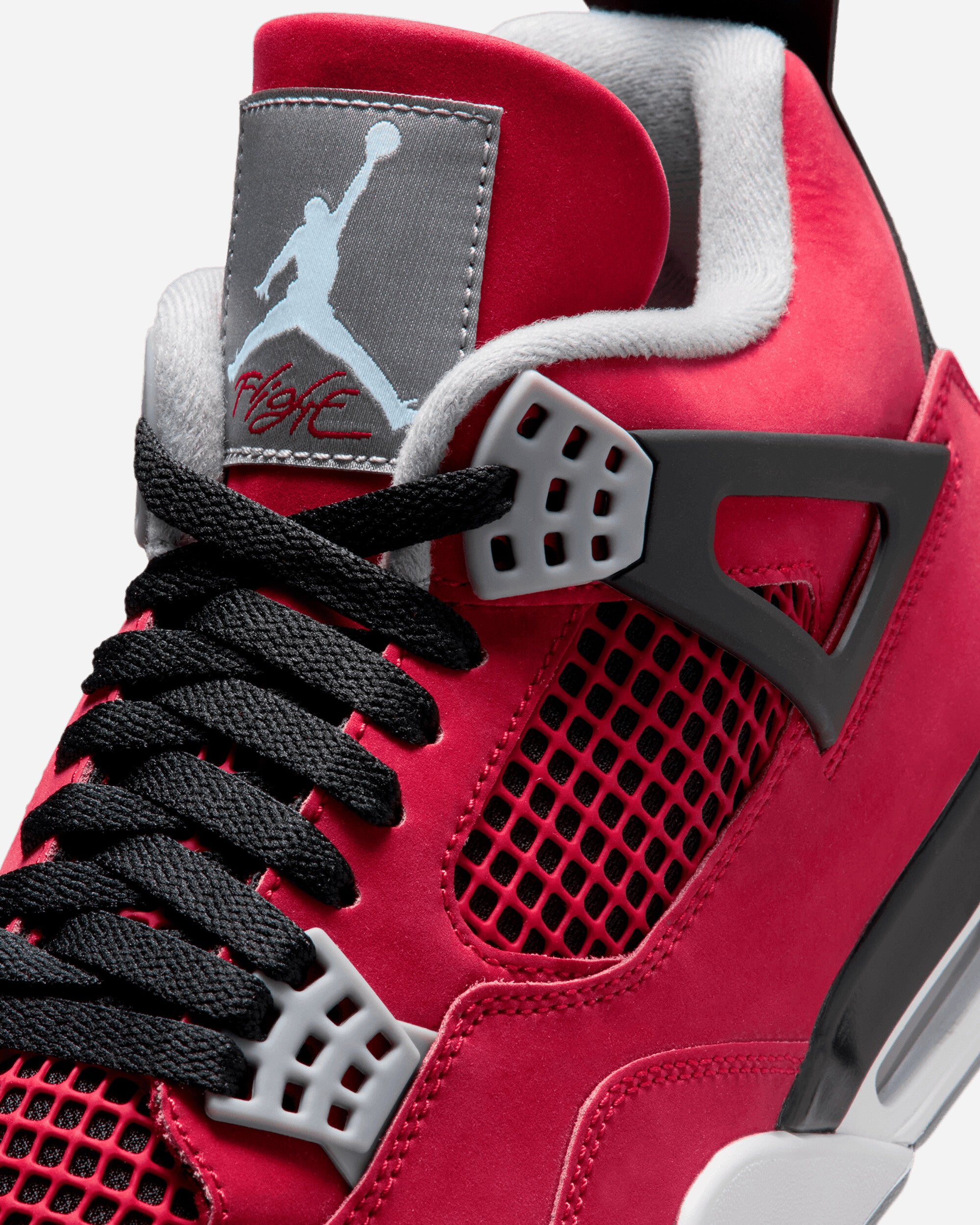 Nike Jordan Air Jordan 4 Retro Fire Red/White/Black Sneakers Mid FQ8138-600