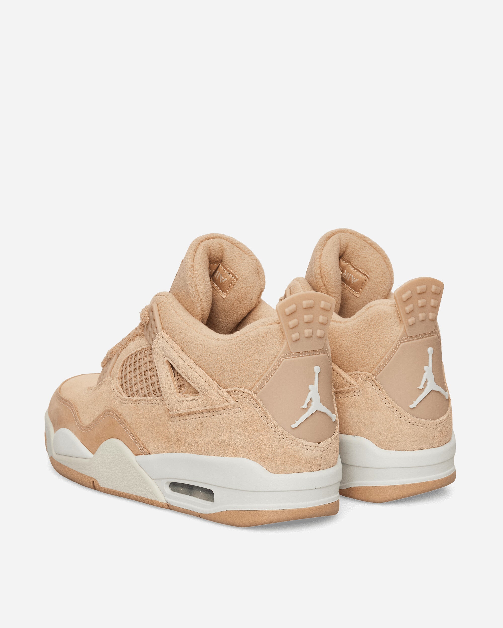 Nike Jordan Air Jordan 4 Retro Women's Shoes Hemp/Lt Orewood Brn Sneakers Mid HV0823-200