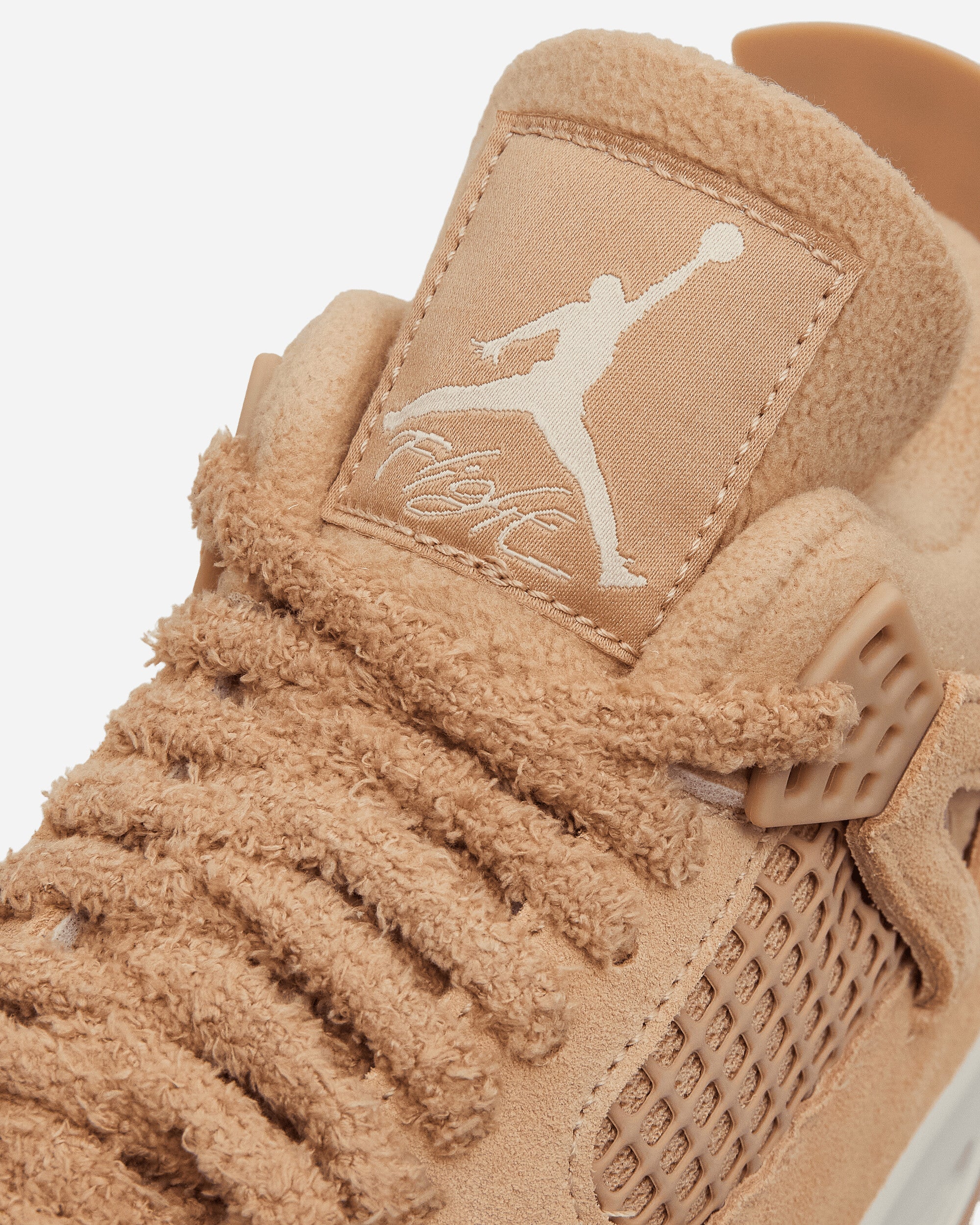 Nike Jordan Air Jordan 4 Retro Women's Shoes Hemp/Lt Orewood Brn Sneakers Mid HV0823-200