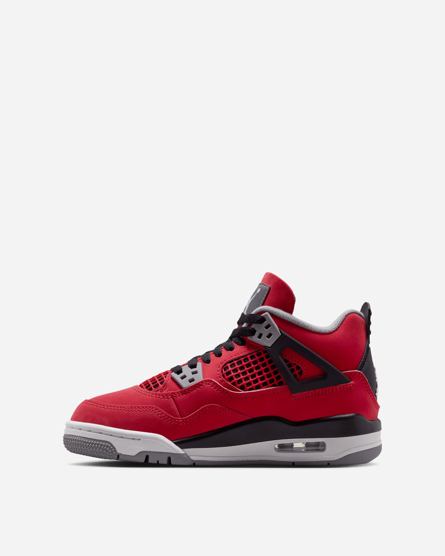 Nike Jordan Air Jordan 4 Retro (Gs) Fire Red/White/Black/Cement Sneakers Mid FQ8213-600