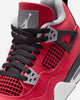 Nike Jordan Air Jordan 4 Retro (Gs) Fire Red/White/Black/Cement Sneakers Mid FQ8213-600
