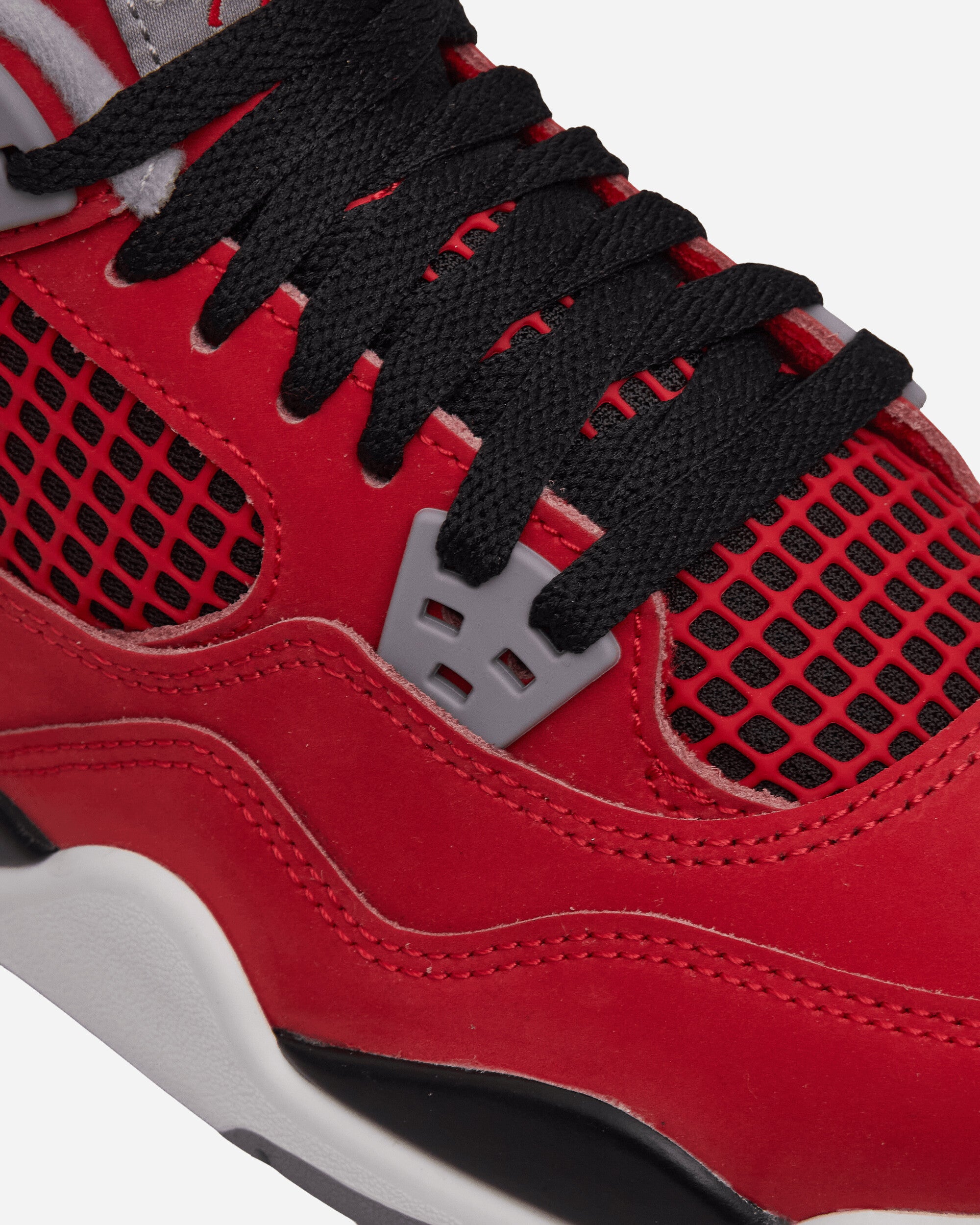 Nike Jordan Air Jordan 4 Retro (Gs) Fire Red/White/Black/Cement Sneakers Mid FQ8213-600