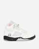 Nike Jordan Air Jordan 5 Retro Men's Shoes White/Med Soft Pink-Black Sneakers Mid HQ7978-102