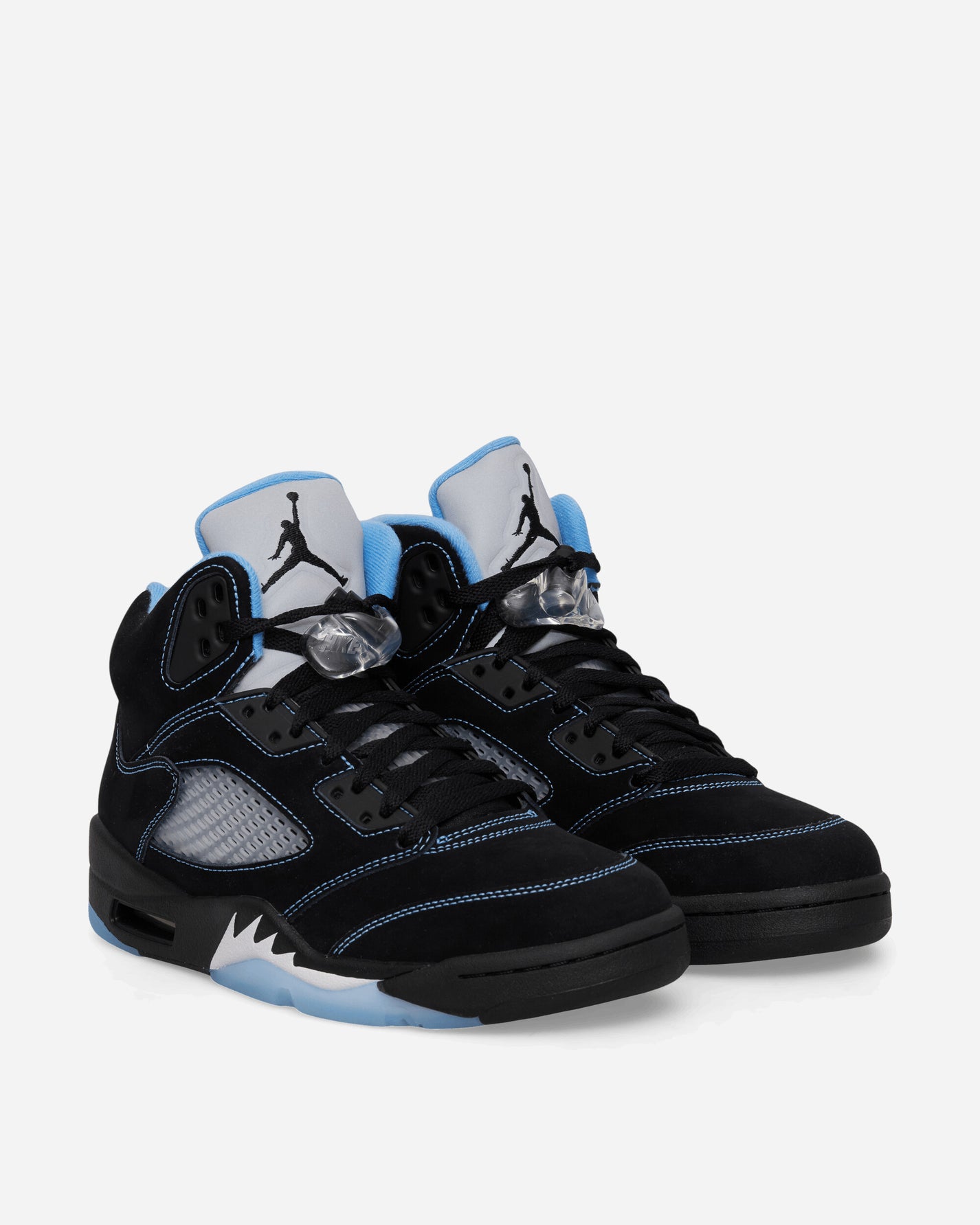 Nike Jordan Air Jordan 5 Retro Men's Shoes Black/Univ Blue/White Sneakers Mid DD0587-008