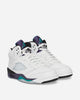 Nike Jordan Air Jordan 5 Retro Og White/New Emerald/Grape Ice Sneakers Mid HQ7978-100