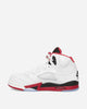 Nike Jordan Air Jordan 5 Retro Og (Gs) White/Fire Red/Black Sneakers Mid HQ7980-101