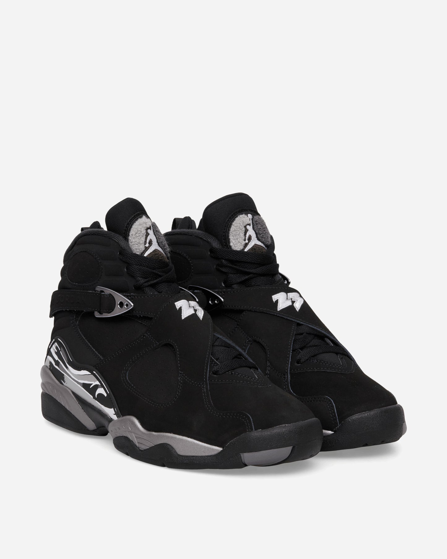 Nike Jordan Air Jordan 8 Retro Black/White Lt Graphite Sneakers Mid 305381-007