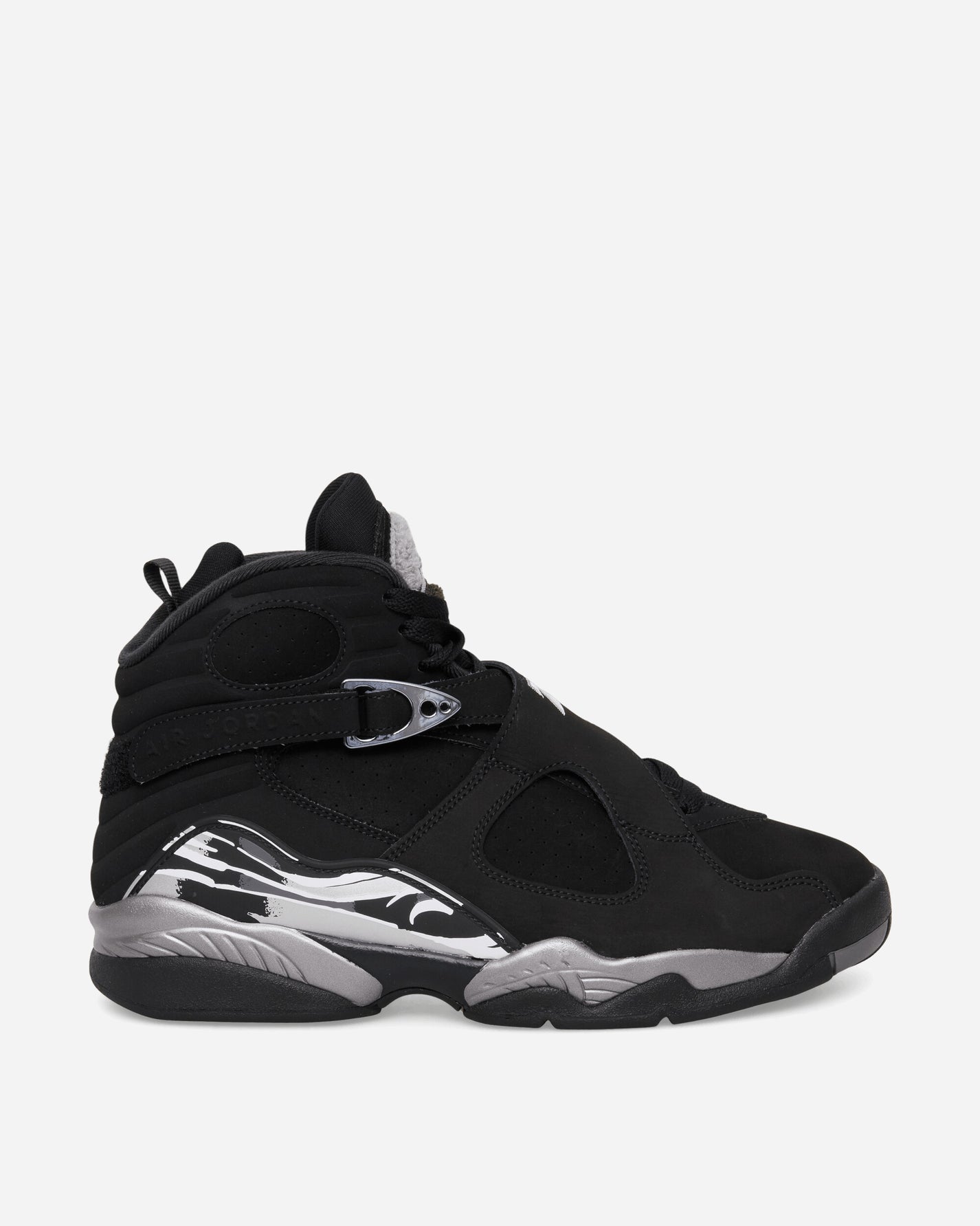 Nike Jordan Air Jordan 8 Retro Black/White Lt Graphite Sneakers Mid 305381-007