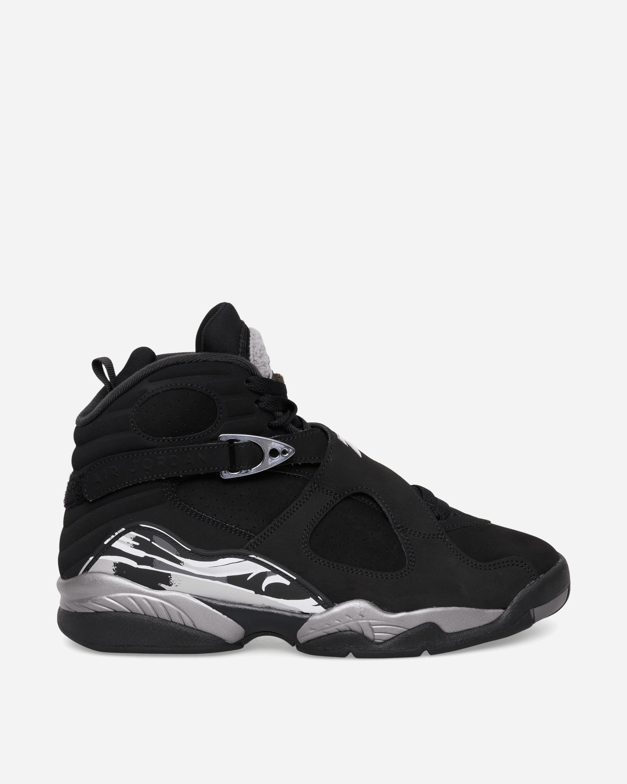 Nike Jordan Air Jordan 8 Retro Black/White Lt Graphite Sneakers Mid 305381-007