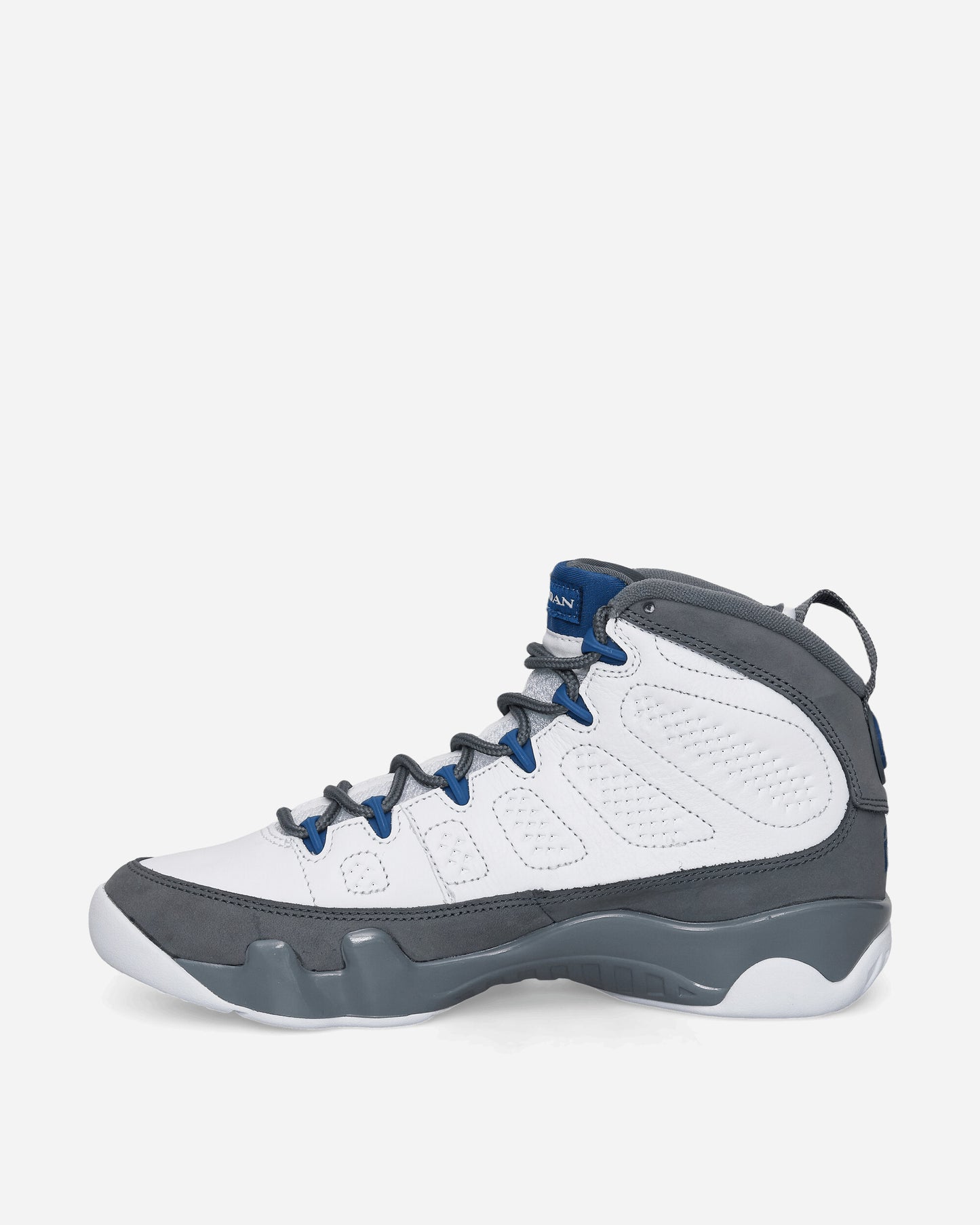 Nike Jordan Air Jordan 9 Retro Men's Shoes White/French Blue-Flint Grey Sneakers Mid HV4794-100