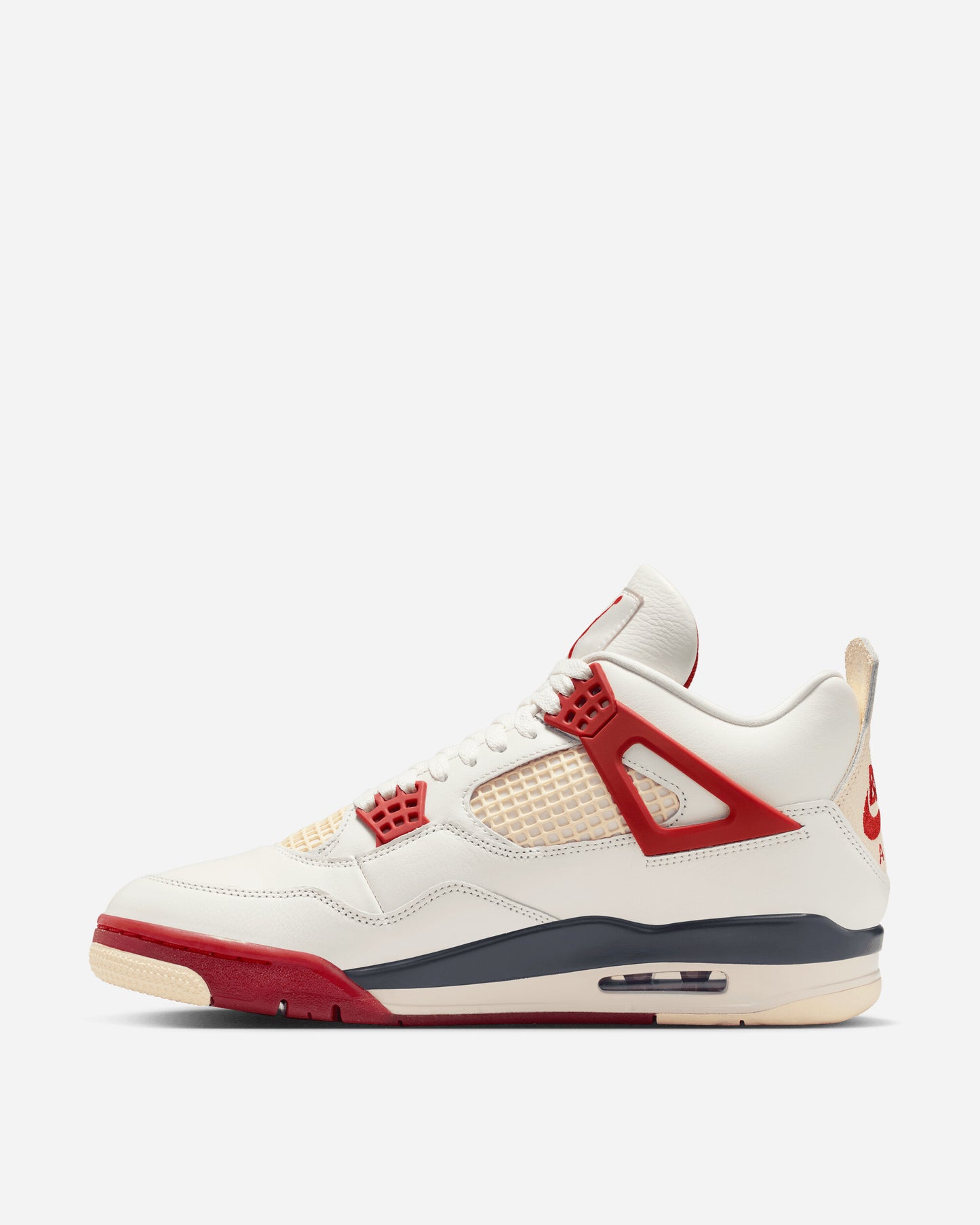 Nike Jordan BIKE AIR x Nigel Sylvester x Air Jordan 4 Sail/Cinnabar/Anthracite Sneakers Mid IQ8055-100