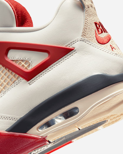 Nike Jordan BIKE AIR x Nigel Sylvester x Air Jordan 4 Sail/Cinnabar/Anthracite Sneakers Mid IQ8055-100