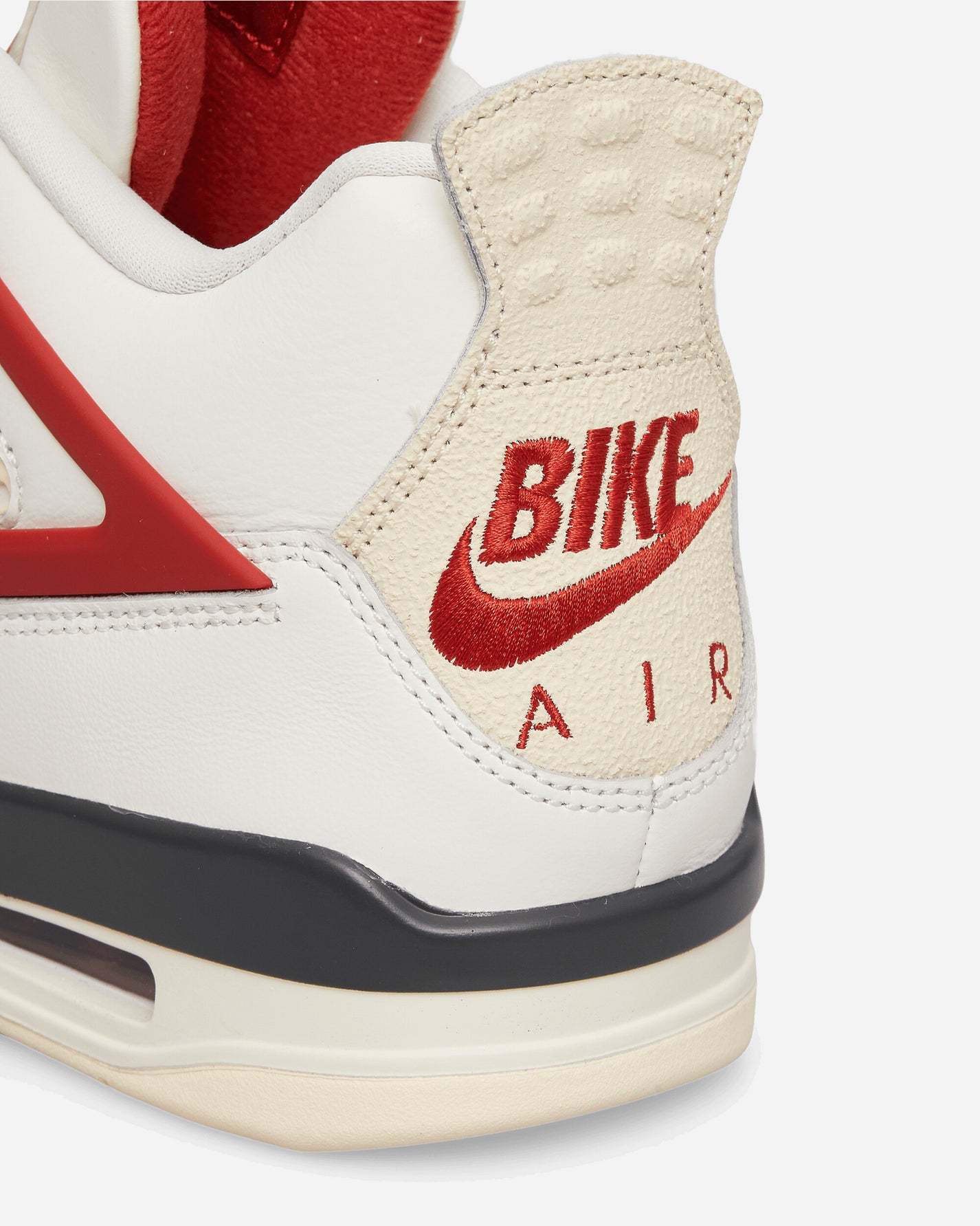 Nike Jordan BIKE AIR x Nigel Sylvester x Air Jordan 4 Sail/Cinnabar/Anthracite Sneakers Mid IQ8055-100