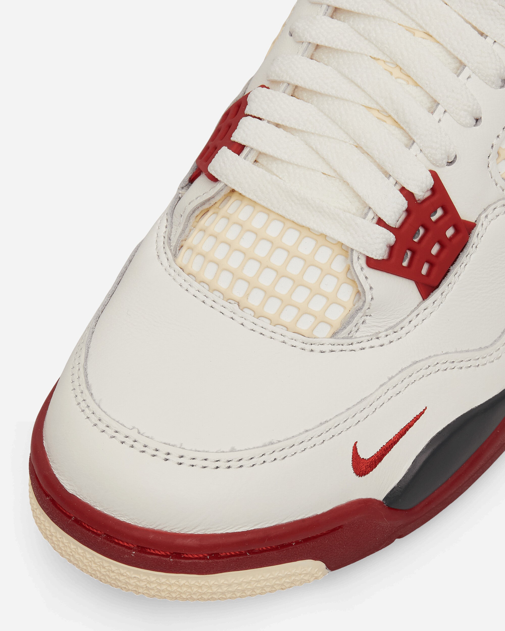 Nike Jordan BIKE AIR x Nigel Sylvester x Air Jordan 4 Sail/Cinnabar/Anthracite Sneakers Mid IQ8055-100