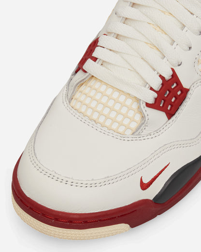 Nike Jordan BIKE AIR x Nigel Sylvester x Air Jordan 4 Sail/Cinnabar/Anthracite Sneakers Mid IQ8055-100