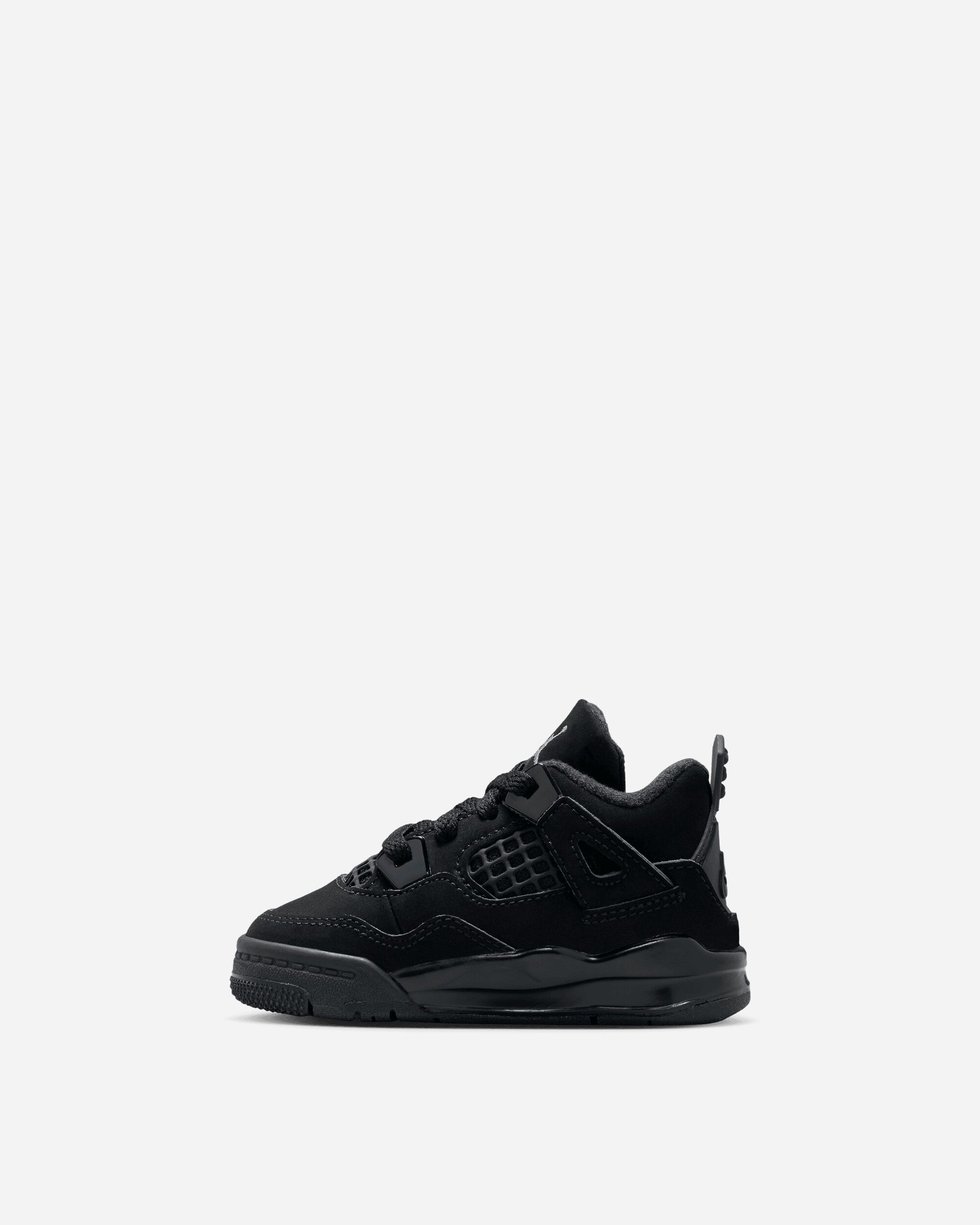 Nike Jordan Jordan 4 Retro Baby/Toddler Shoes Black/Black-Lt Graphite Sneakers Mid IB4387-010