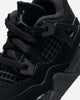 Nike Jordan Jordan 4 Retro Baby/Toddler Shoes Black/Black-Lt Graphite Sneakers Mid IB4387-010
