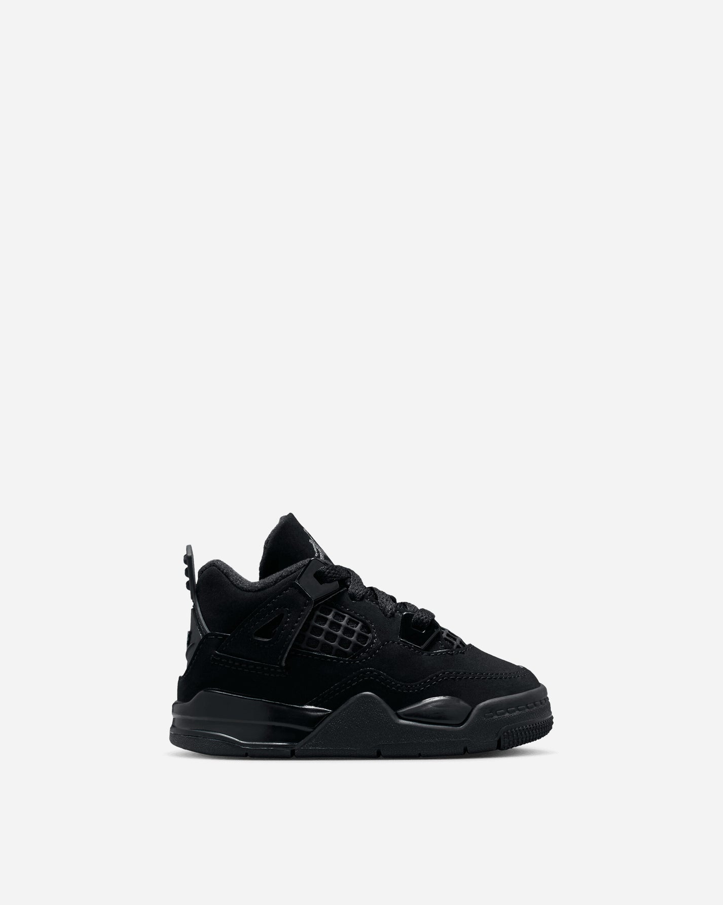 Nike Jordan Jordan 4 Retro Baby/Toddler Shoes Black/Black-Lt Graphite Sneakers Mid IB4387-010