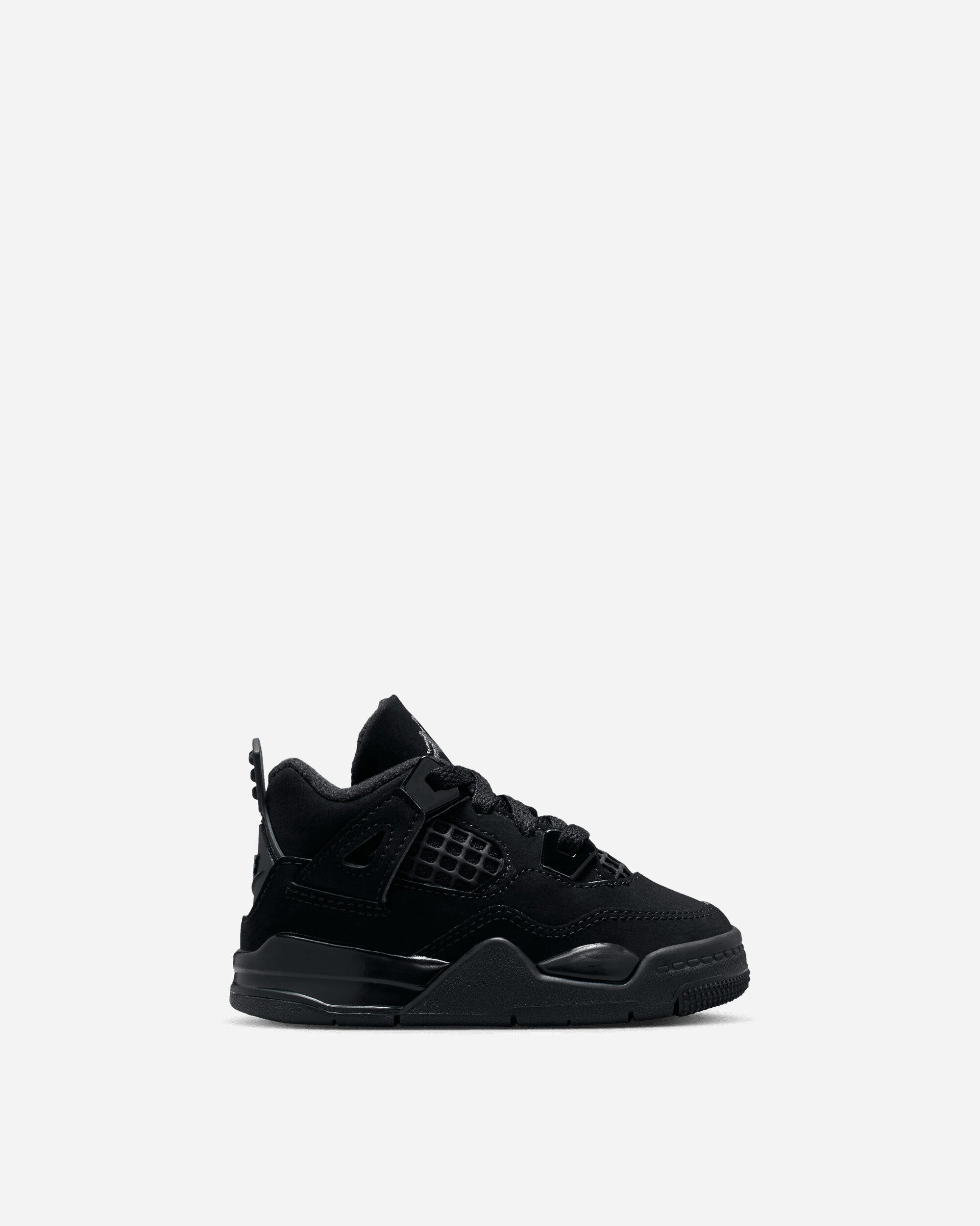 Nike Jordan Jordan 4 Retro Baby/Toddler Shoes Black/Black-Lt Graphite Sneakers Mid IB4387-010