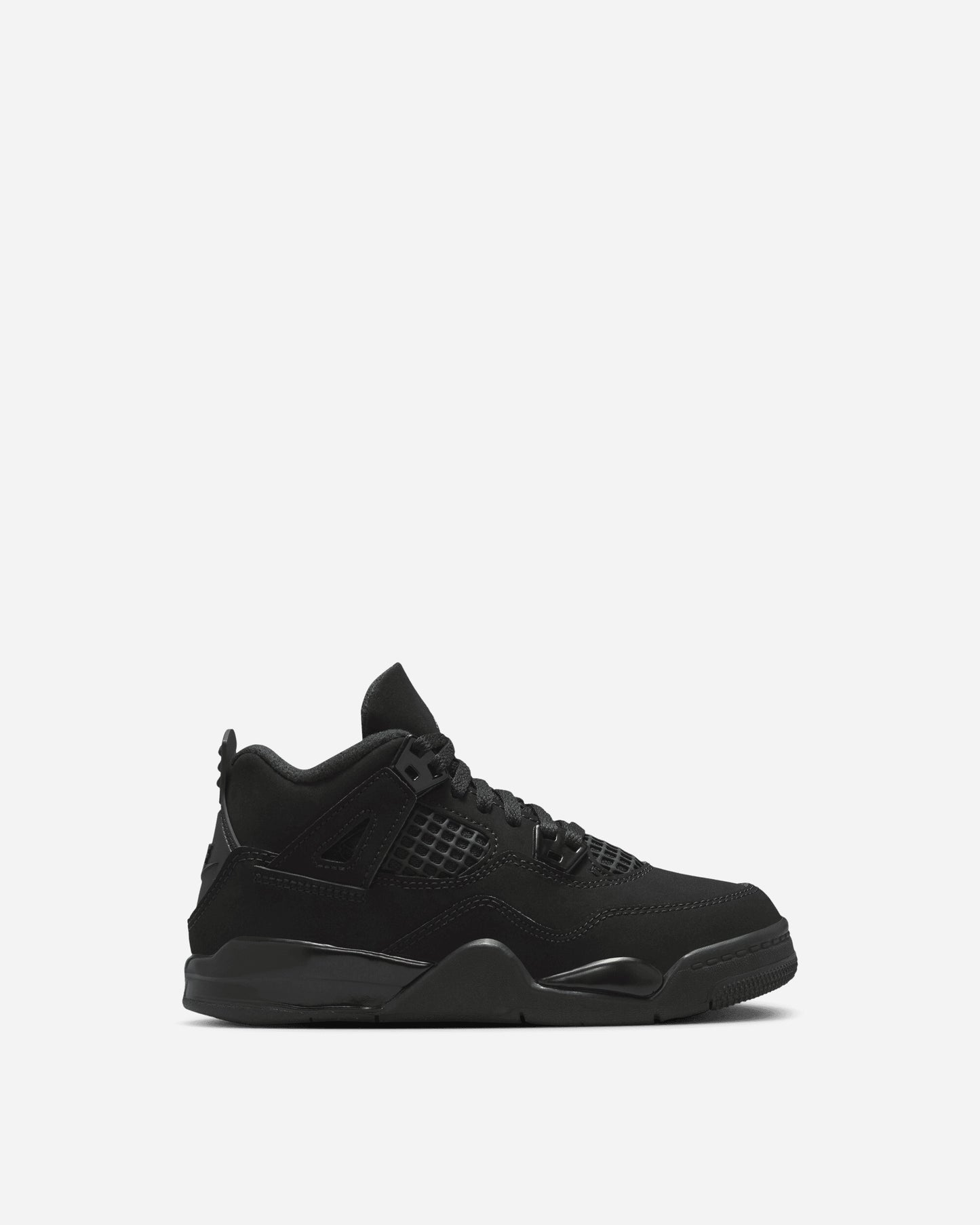 Nike Jordan Jordan 4 Retro Little Kids' Shoes Black/Black-Lt Graphite Sneakers Mid IB4388-010