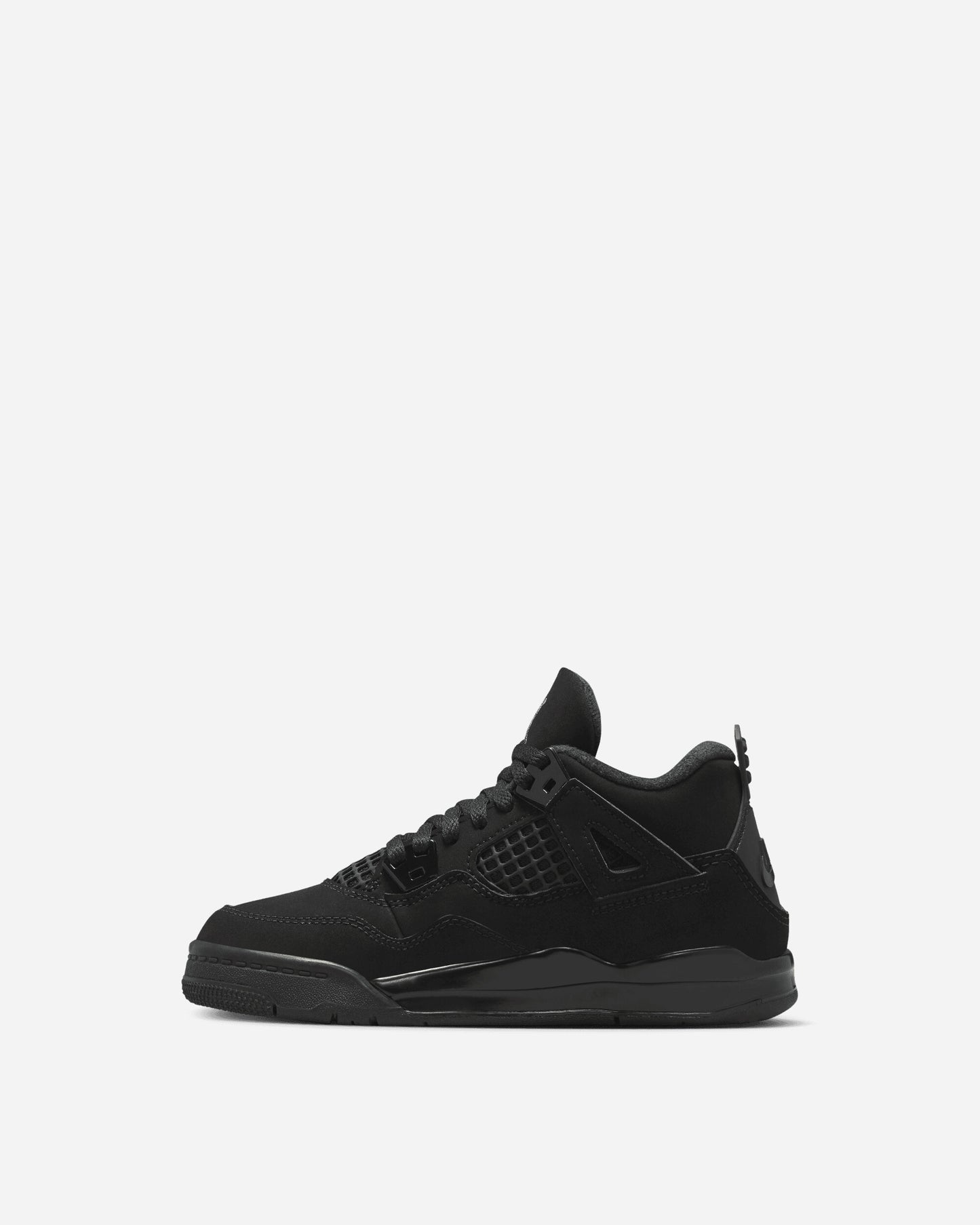 Nike Jordan Jordan 4 Retro Little Kids' Shoes Black/Black-Lt Graphite Sneakers Mid IB4388-010