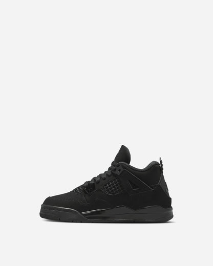 Nike Jordan Jordan 4 Retro Little Kids' Shoes Black/Black-Lt Graphite Sneakers Mid IB4388-010