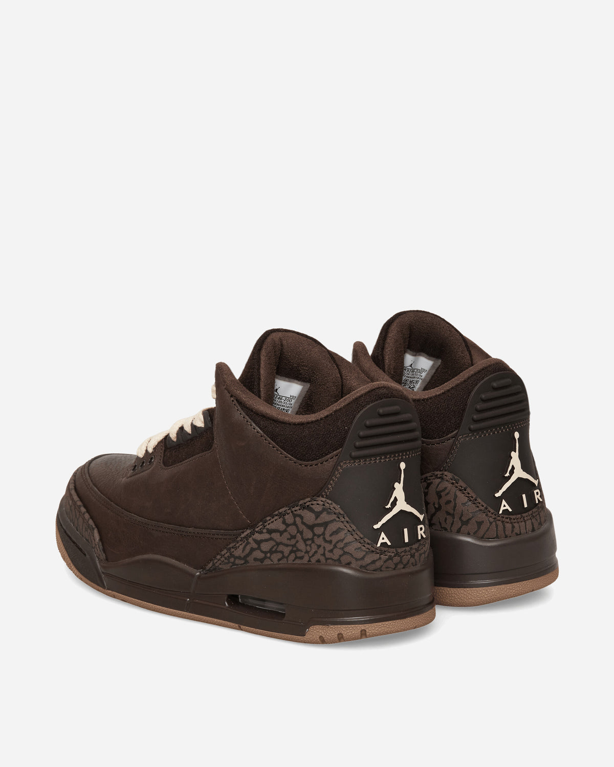Nike Jordan Wmns Wmns Air Jordan 3 Retro Brown/White/British Tan Sneakers Mid CK9246-200