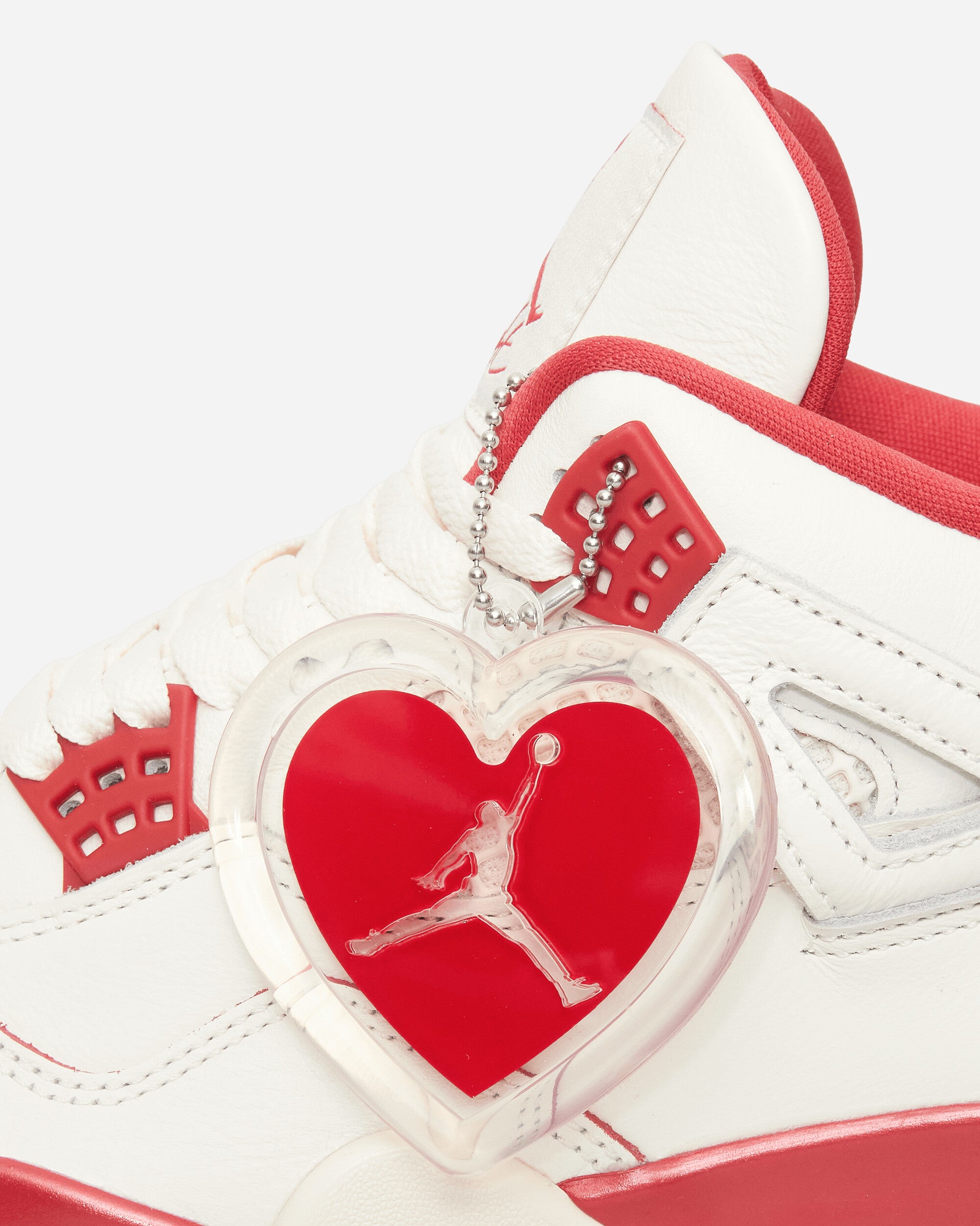 Nike Jordan Wmns Wmns Air Jordan 4 Retro Pale Ivory/Sierra Red Sneakers Mid HV0823-108