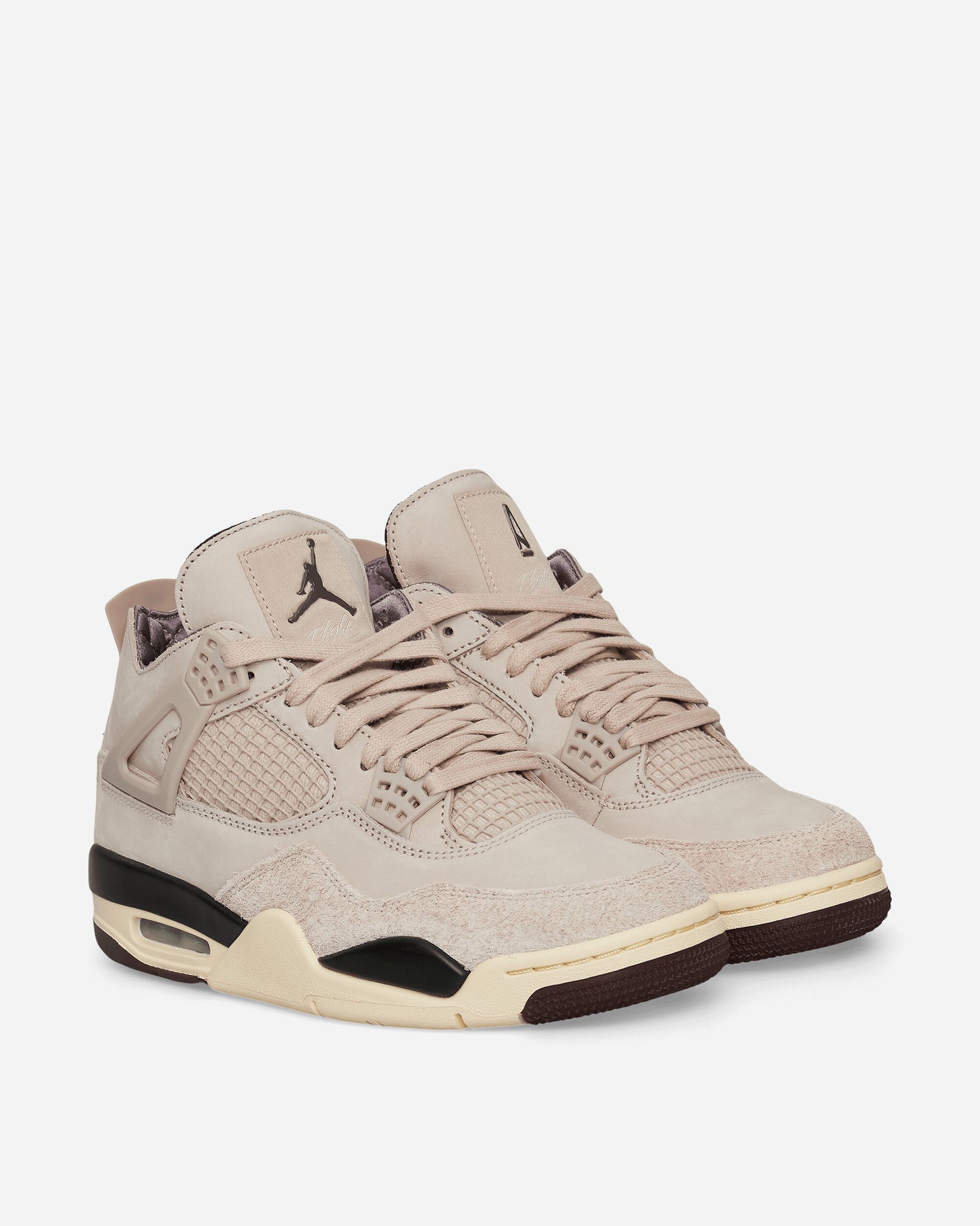 Nike Jordan Wmns Wmns Air Jordan 4 Retro Og Sp Fossil Stone/Mtlc Pewter Sneakers Mid FZ4810-200
