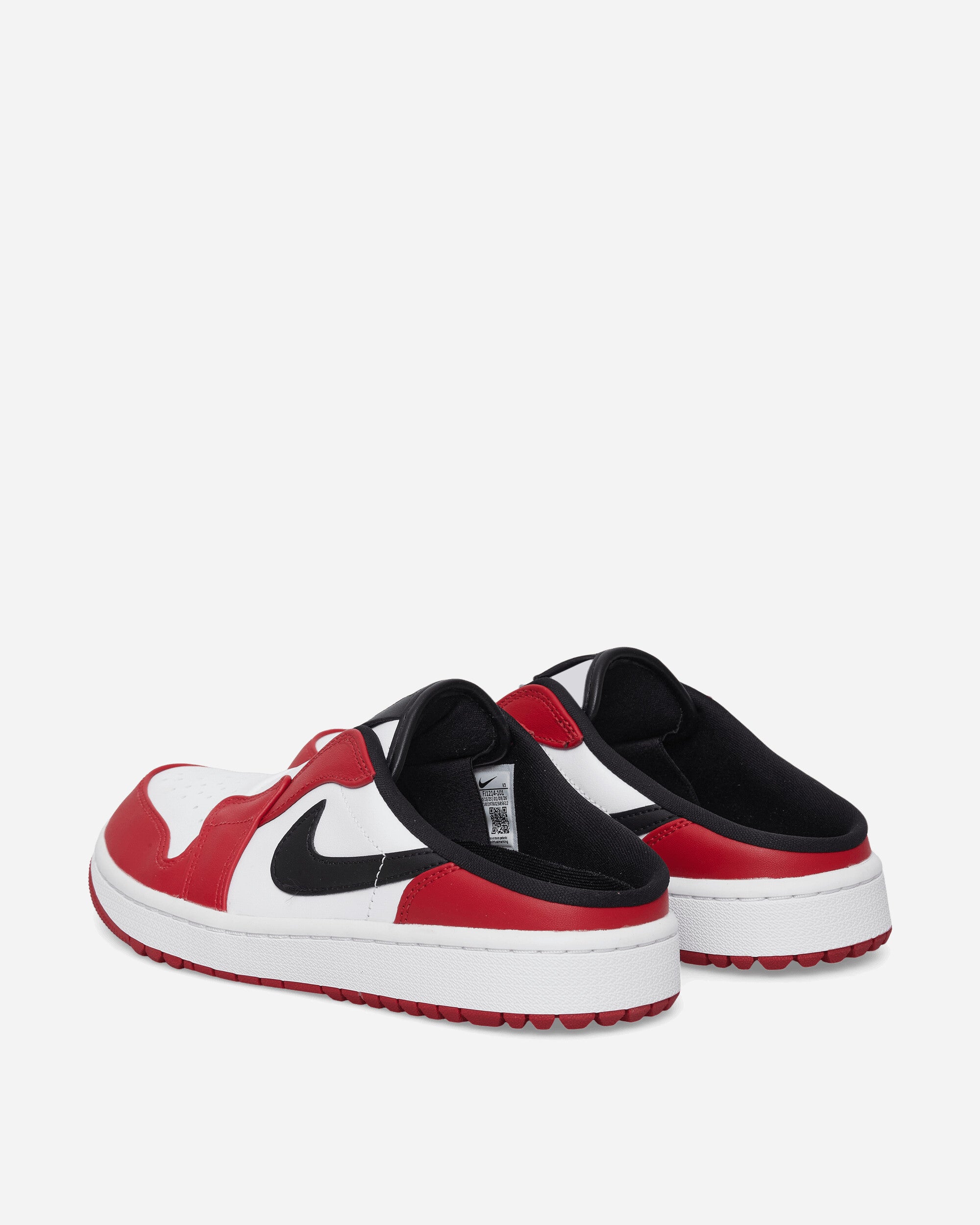 Nike Jordan Air Jordan Mule White/Black/Varsity Red Sandals and Slides Sandals and Mules FJ1214-101