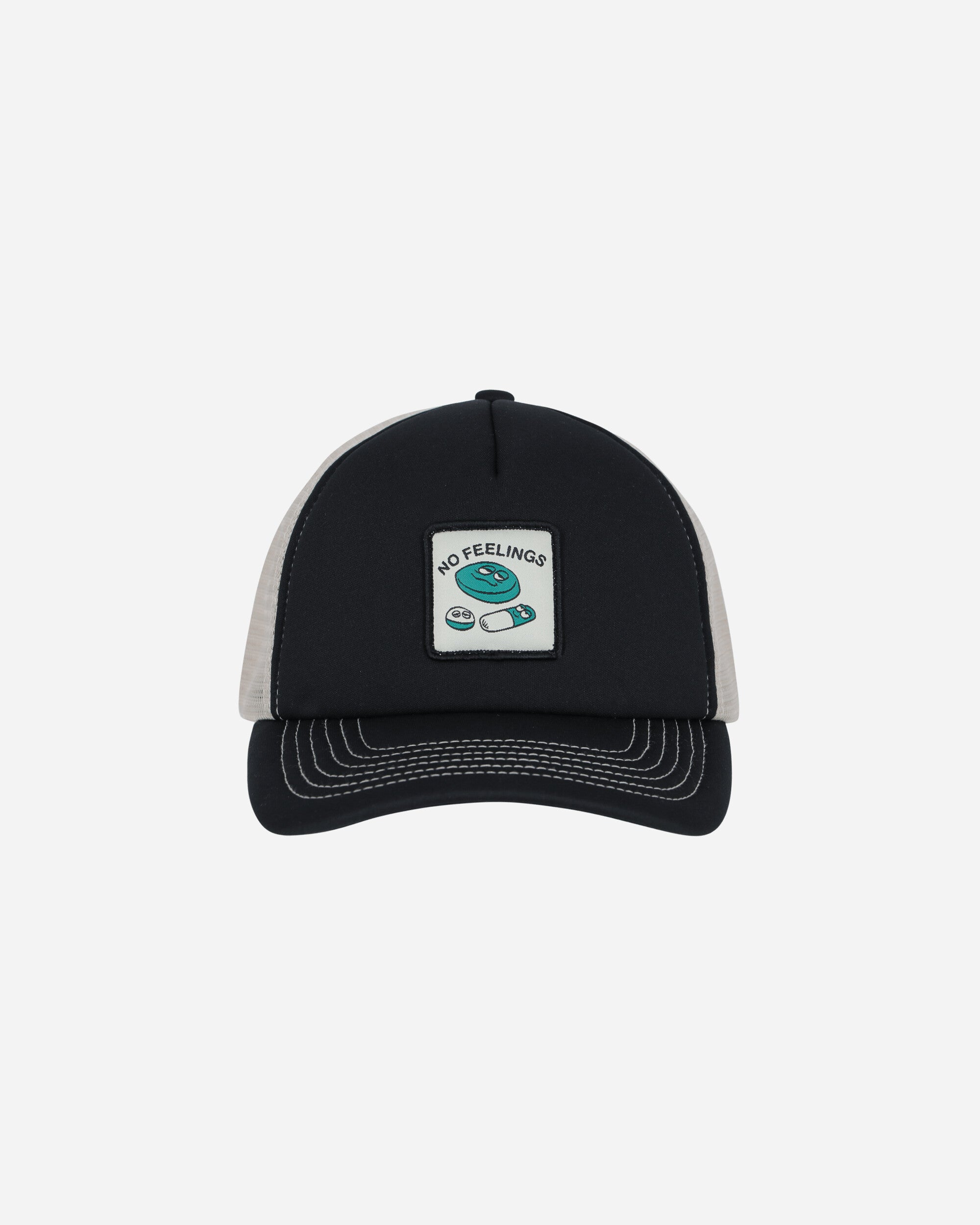 No Problemo No Feelings Trucker Cap Black Hats Caps NP9000302 BLACK