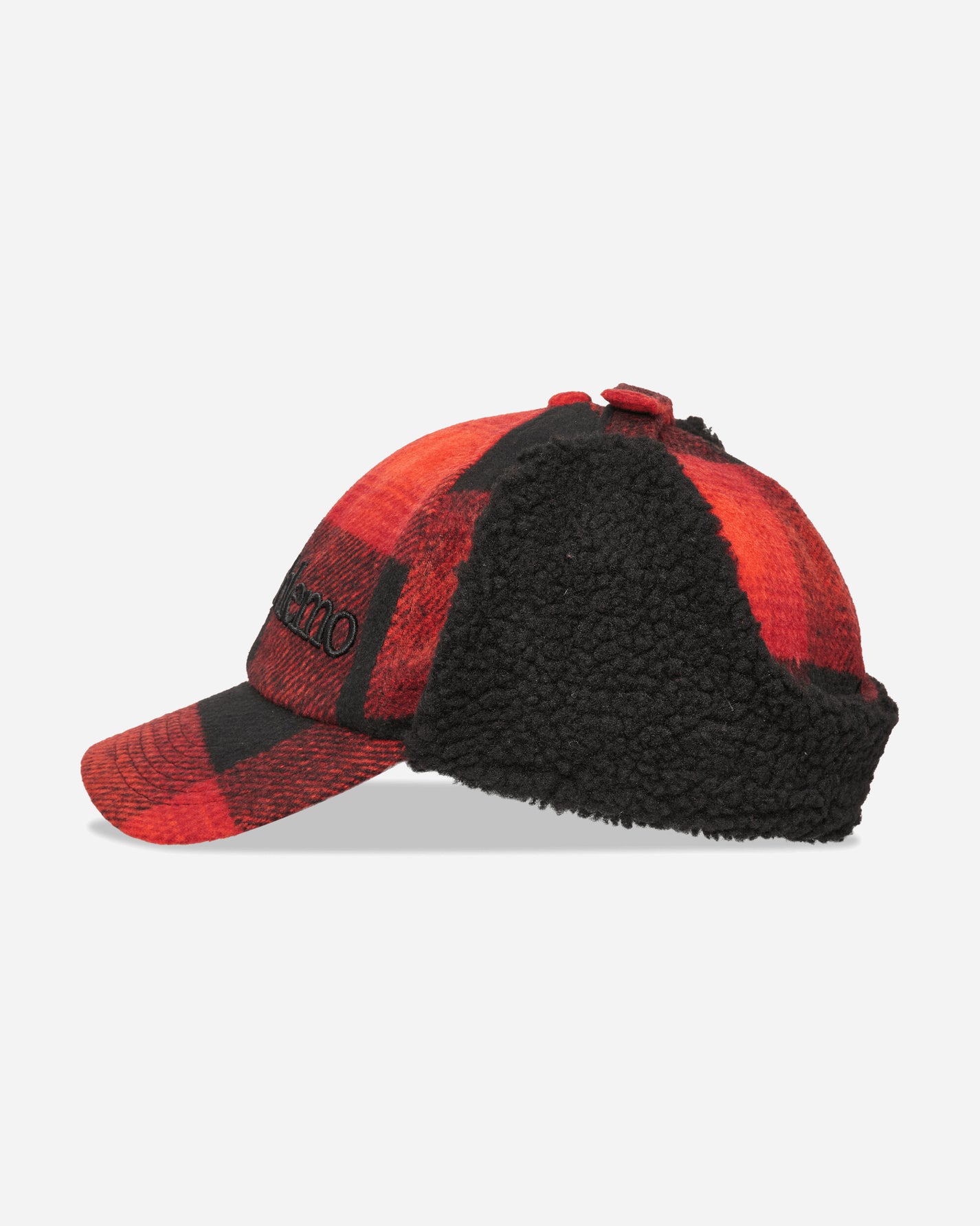 No Problemo No Problemo Plaid Flap Cap Red Hats Caps NP9001106 Red