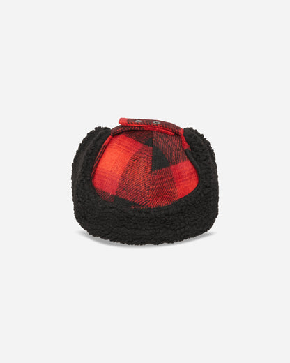 No Problemo No Problemo Plaid Flap Cap Red Hats Caps NP9001106 Red