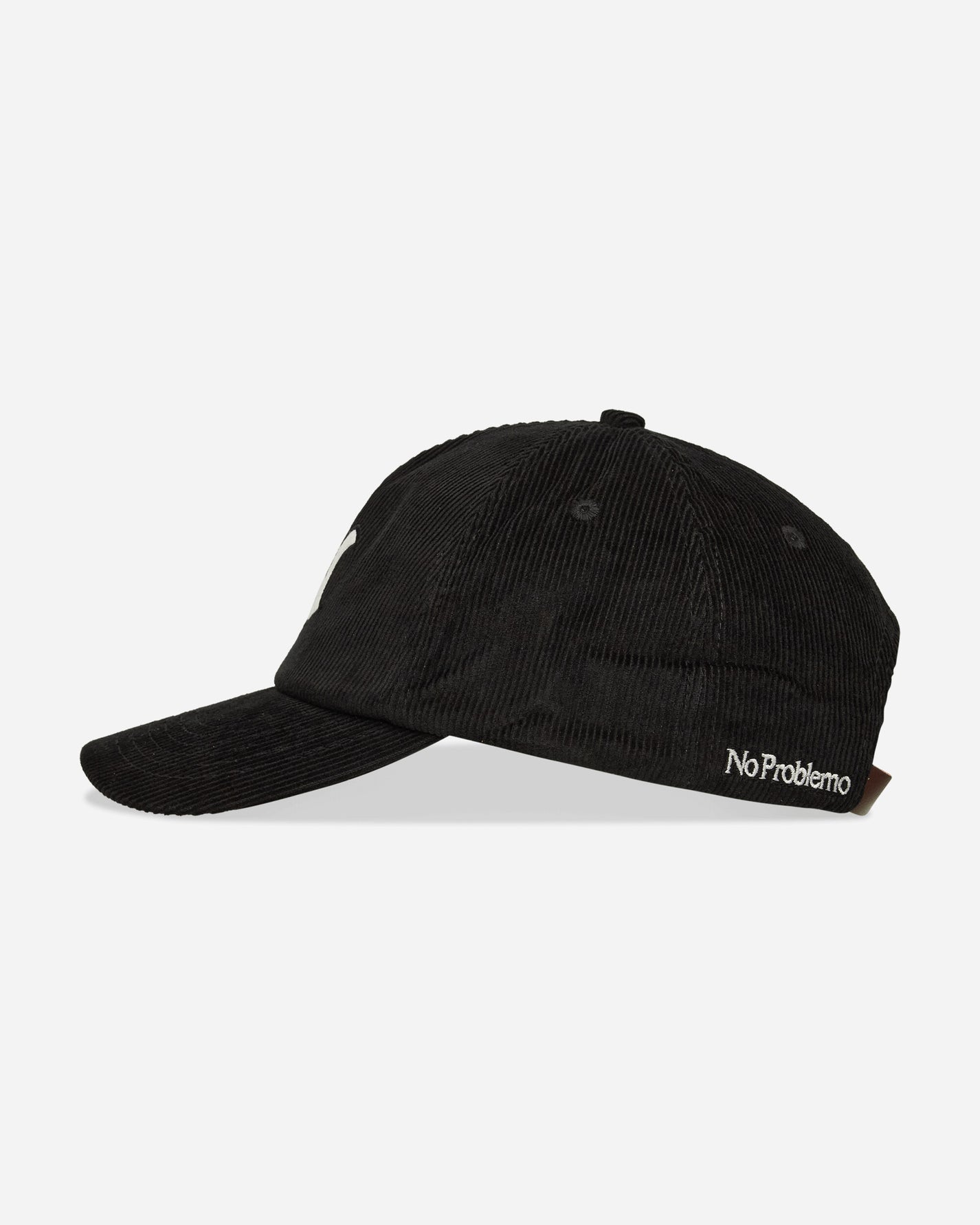 No Problemo Nyp Corduroy Cap Black Hats Caps NP9000604 BLK