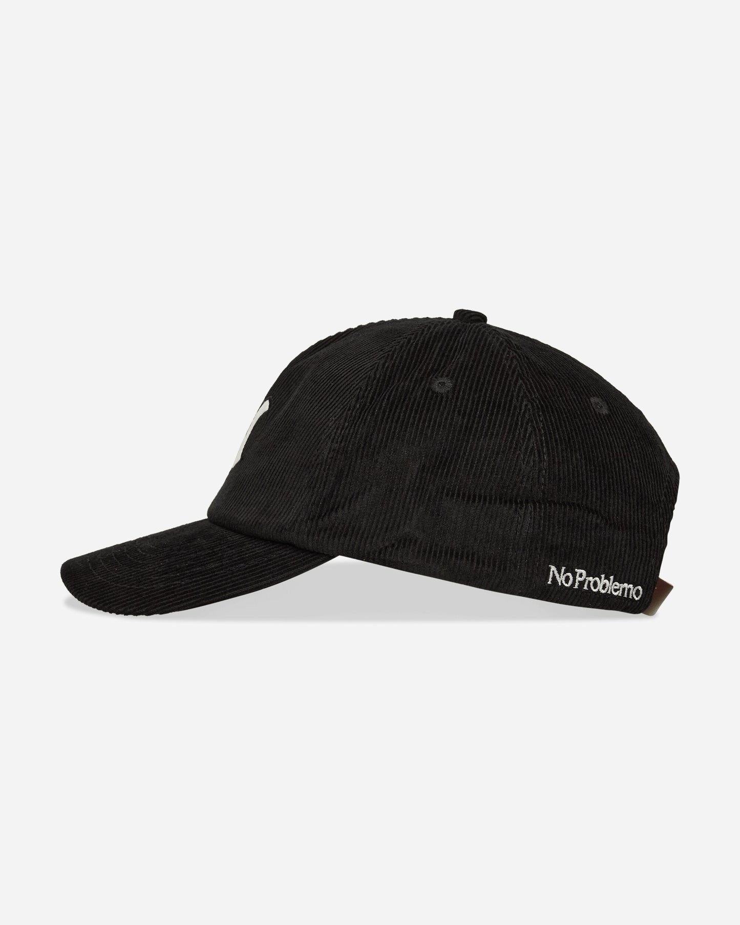 No Problemo Nyp Corduroy Cap Black Hats Caps NP9000604 BLK
