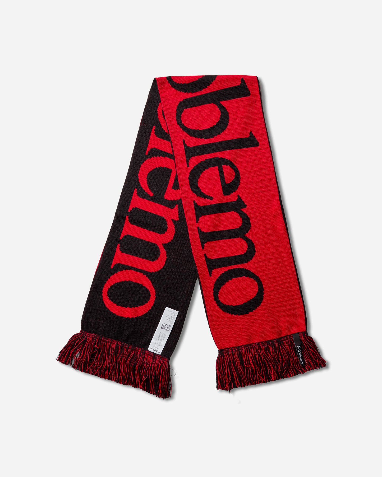 No Problemo No Problemo Scarf Red Gloves and Scarves Scarves and Warmneck NP9010206 Red