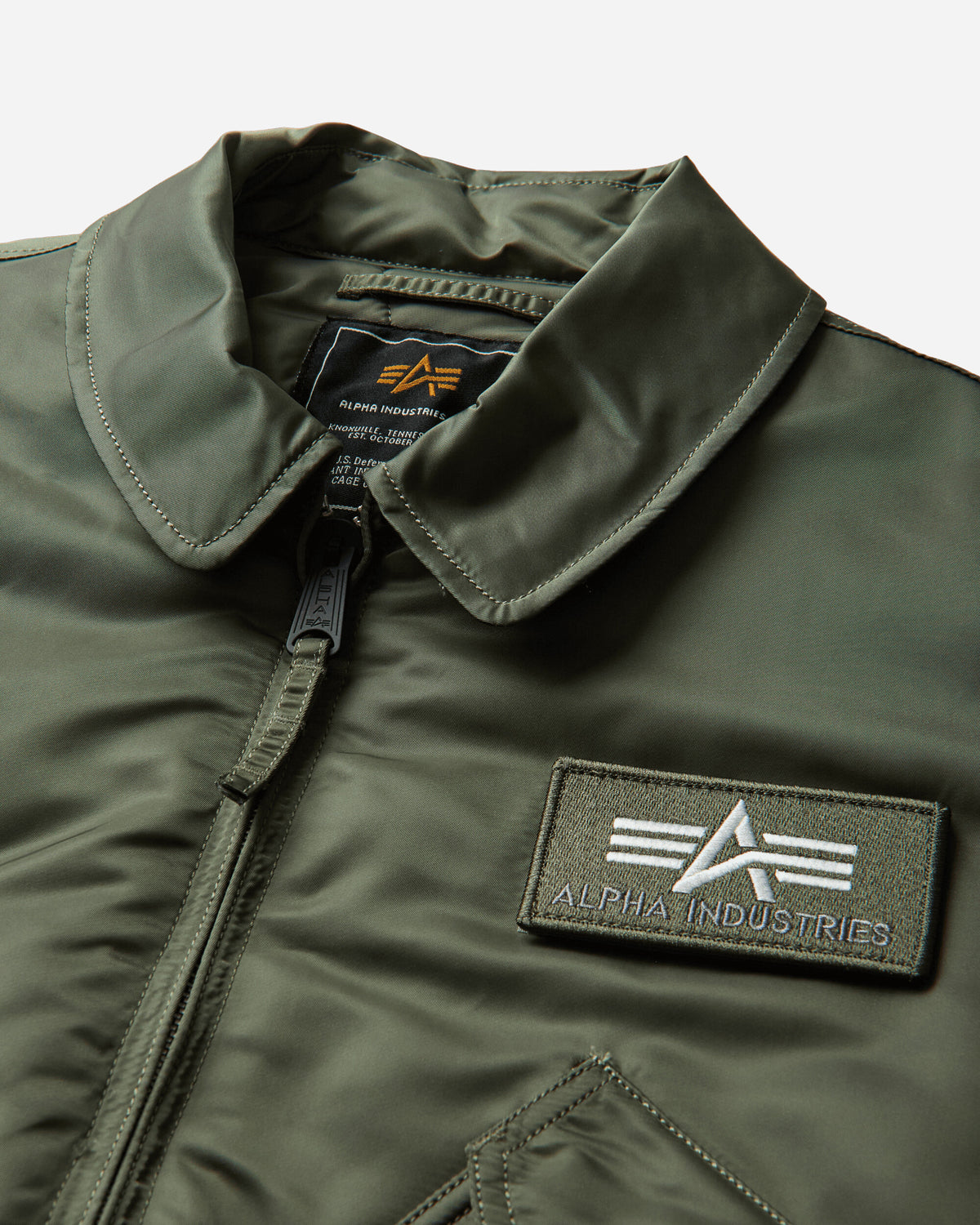 No Problemo Np X Alpha Industries Ancient Findings Jacket Iron Coats and Jackets Bomber Jackets NP7113506 Iron