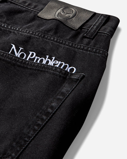 No Problemo Bagi Jean Black Pants Denim NP3020104 BLK
