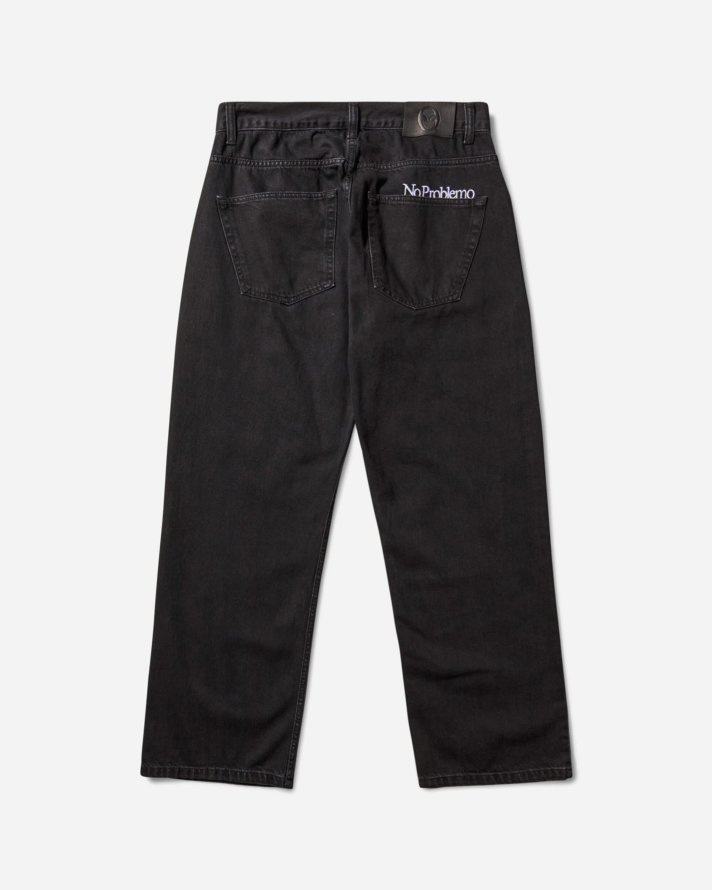 No Problemo Bagi Jean Black Pants Denim NP3020104 BLK