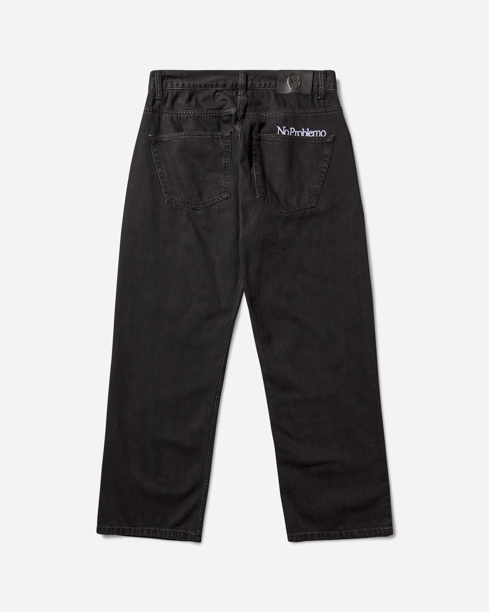 No Problemo Bagi Jean Black Pants Denim NP3020104 BLK