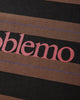 No Problemo No Problemo Striped Hoodie Brown Sweatshirts Hoodies NP2003306 Brown