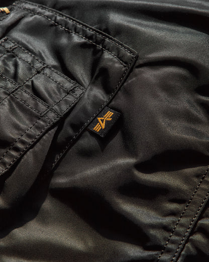 No Problemo Alpha Industries No War MA-1 Jacket Black Coats and Jackets Jackets NP7113504 BLK