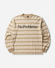 No Problemo No Problemo Striped Ls Tee Sand T-Shirts Longsleeve NP4021606 Sand