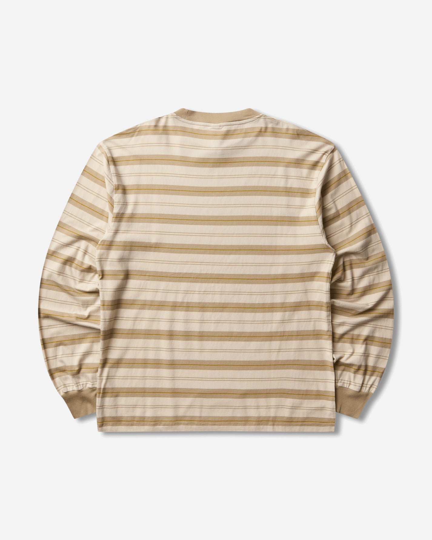 No Problemo No Problemo Striped Ls Tee Sand T-Shirts Longsleeve NP4021606 Sand