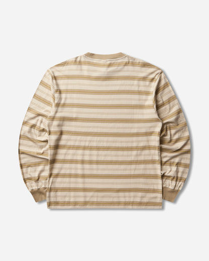 No Problemo No Problemo Striped Ls Tee Sand T-Shirts Longsleeve NP4021606 Sand