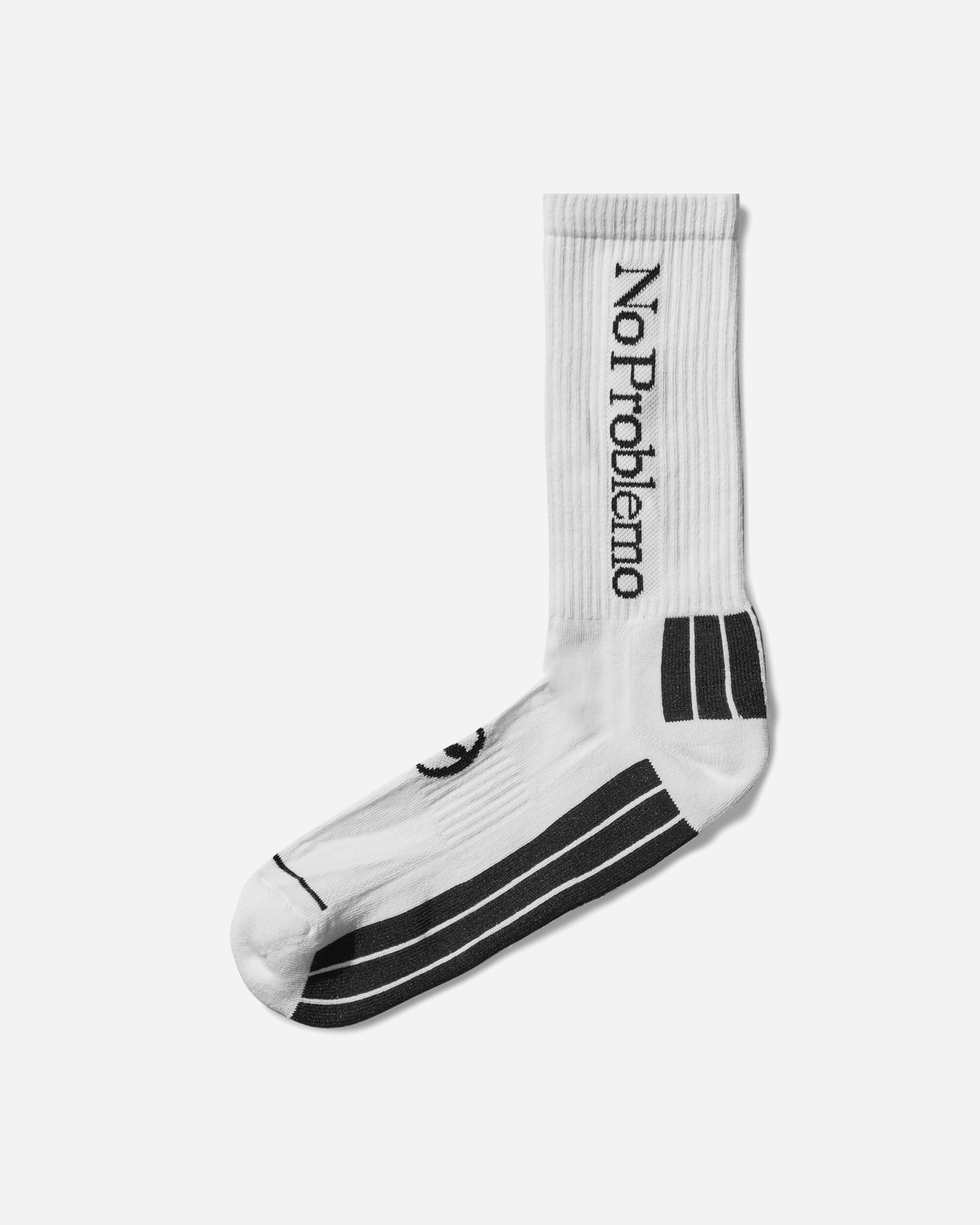 No Problemo No Problemo Sock White Underwear Socks NP0004304 WHT