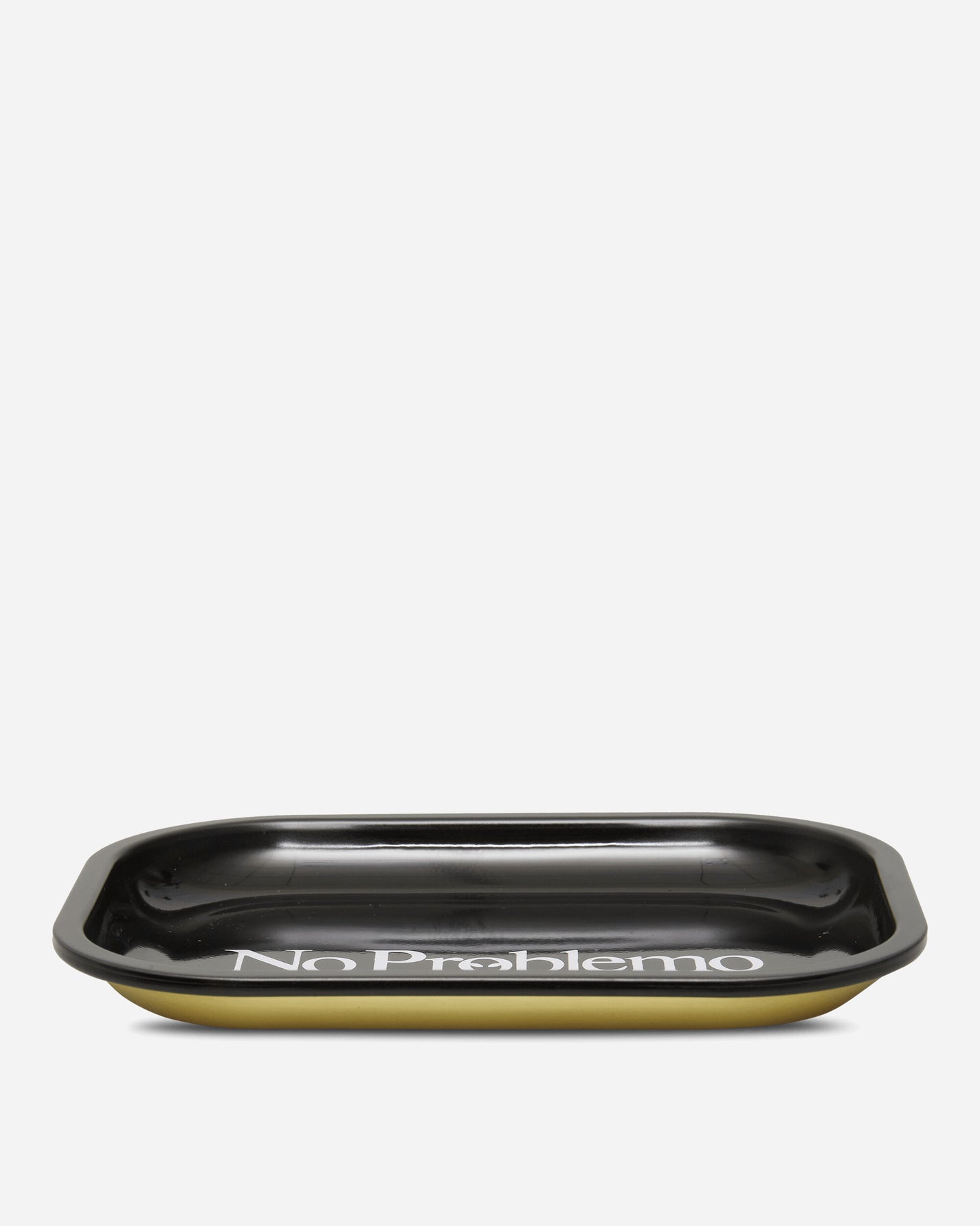 No Problemo No Problemo Metal Tray Black Home Decor Design Items NP9020006 Black